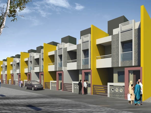 Treasure Park Phrase 1 - 2 BHK Row House in Rasbihari Meri Link Road Nashik