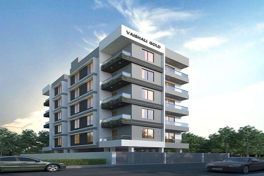 Vaishali Gold - Luxurious 3 BHK Flat in Nashik at Jail Road