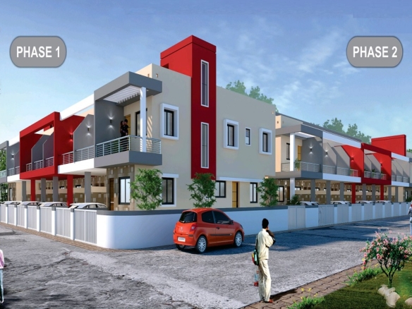 2 BHK Row Bungalows in Prajakt