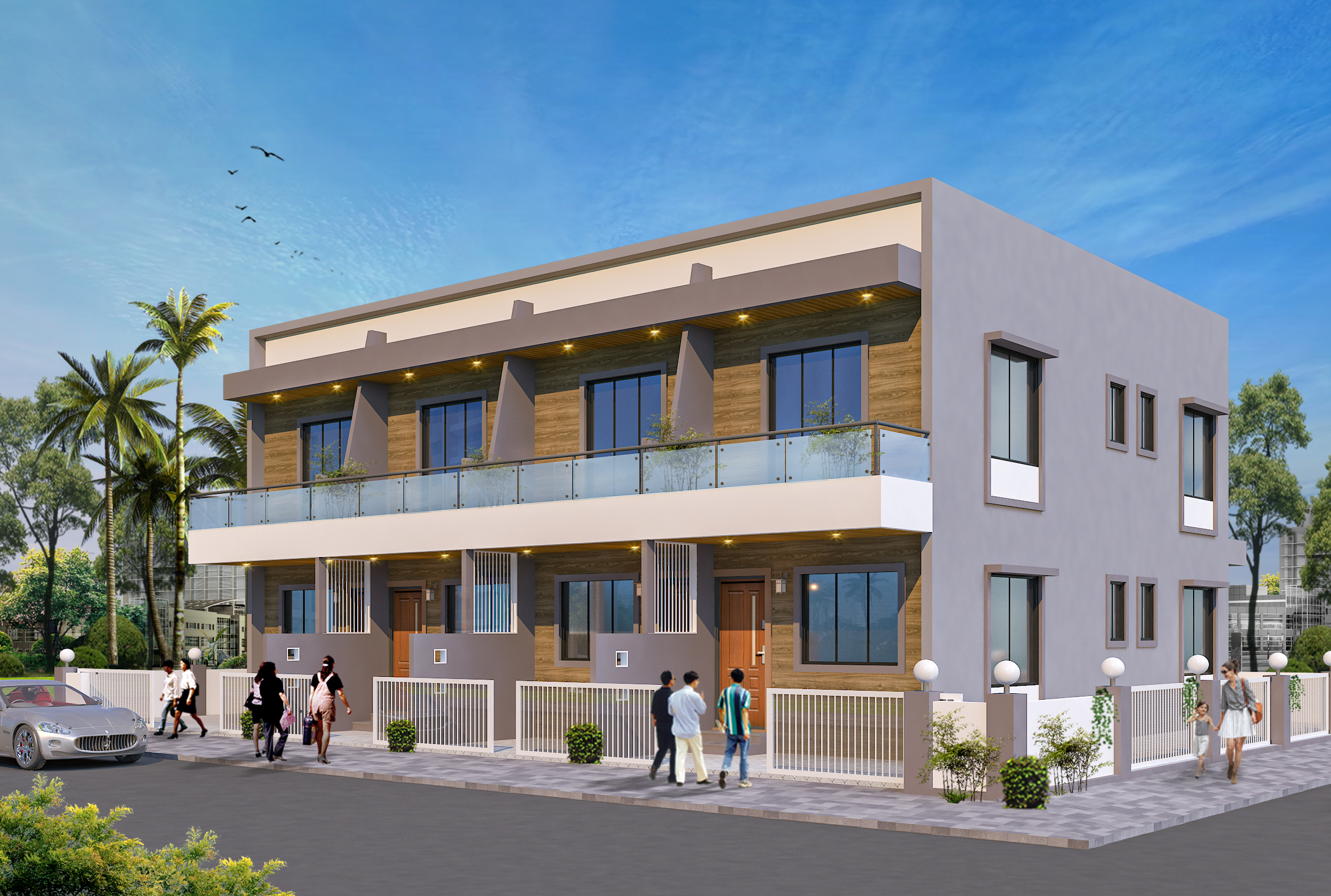 2 Bhk Row House in Makhmalabad Nashik