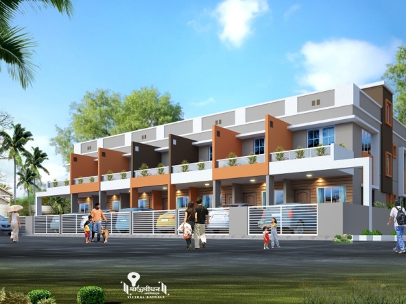 Shree Ishwar Luxurious 2 Bhk Row House in Dhruv Nagar Nashik