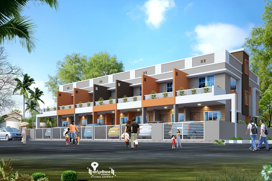 Shree Ishwar Luxurious 2 Bhk Row House in Dhruv Nagar Nashik